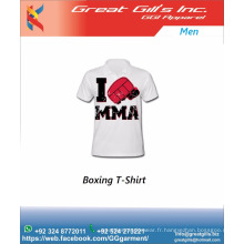 T-shirt haut de gamme T-shirt de boxe de style mode